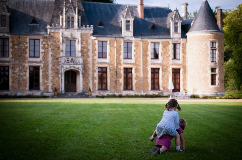 Bed and Breakfast Chateau De Cheronne Tuffé Exterior foto