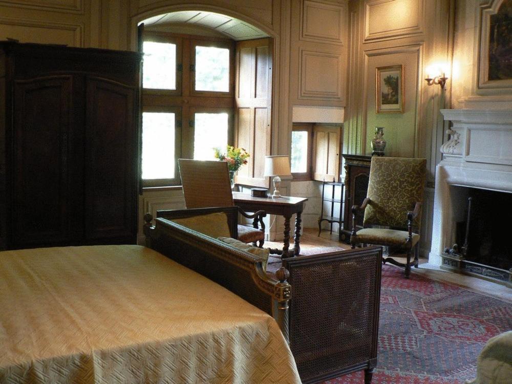 Bed and Breakfast Chateau De Cheronne Tuffé Exterior foto